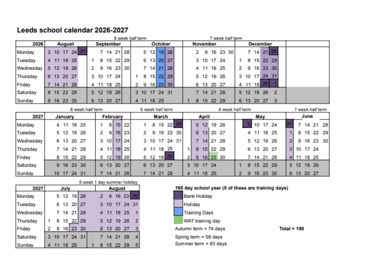 Calendar 26-27